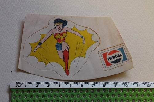 1978 Pepsi Wonder Woman Sticker